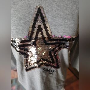 Justice active girls shirt